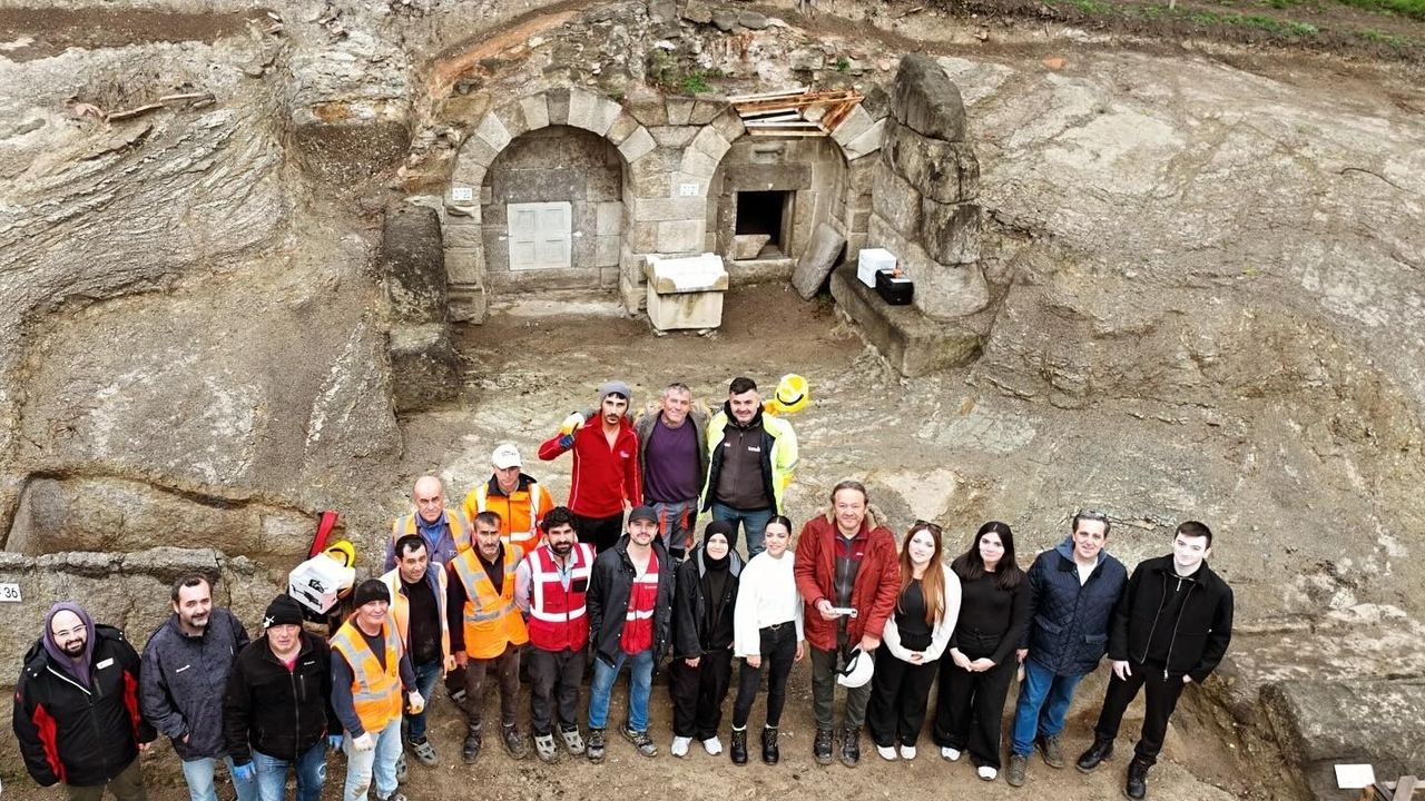 Tios Antik Kentinde 5 yıl devam eden kazılar tamamlandı