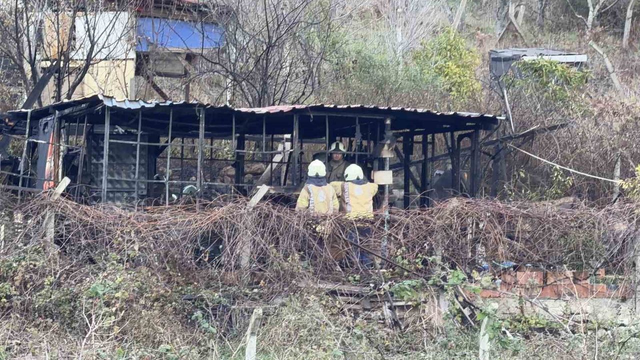 Sobayı yakmak isterken feci şekilde can verdi: Alevler barakayı sardı