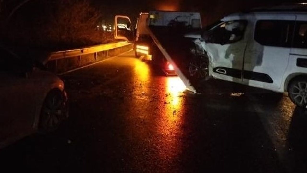 Beykoz'da trafik kazası : 7 yaralı