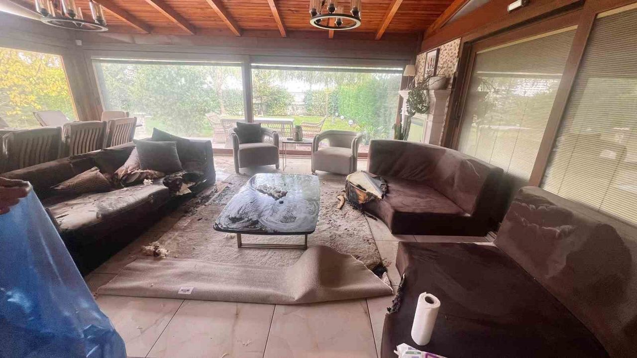 Dekoratif şömine bomba gibi patladı, vücudunun yüzde 30'u yandı: 'Alev alev yanıyordum'