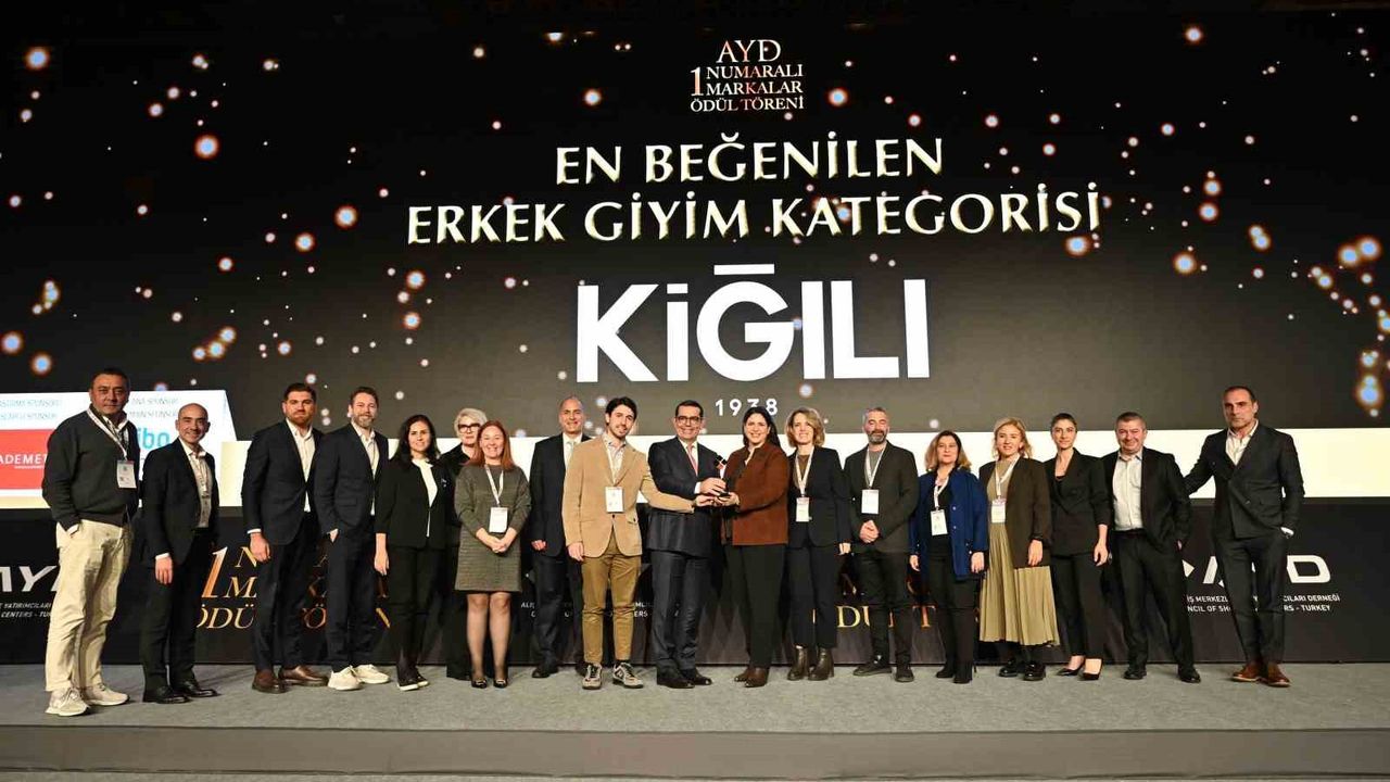 Kiğılı, Erkek Giyimde 12’nci Kez ‘En Beğenilen Marka’ Seçildi