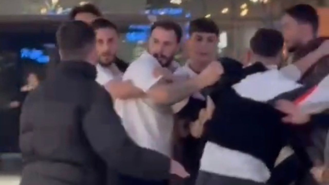 Maltepe'de AVM'de kavga