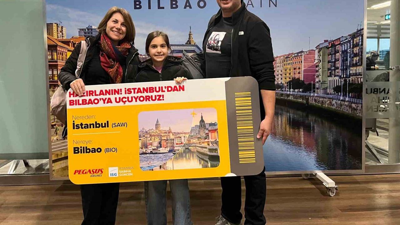 Sabiha Gökçen, Avrupa'daki büyümesini sürdürüyor: İstanbul'dan Bilbao'ya direkt uçuşlar başladı
