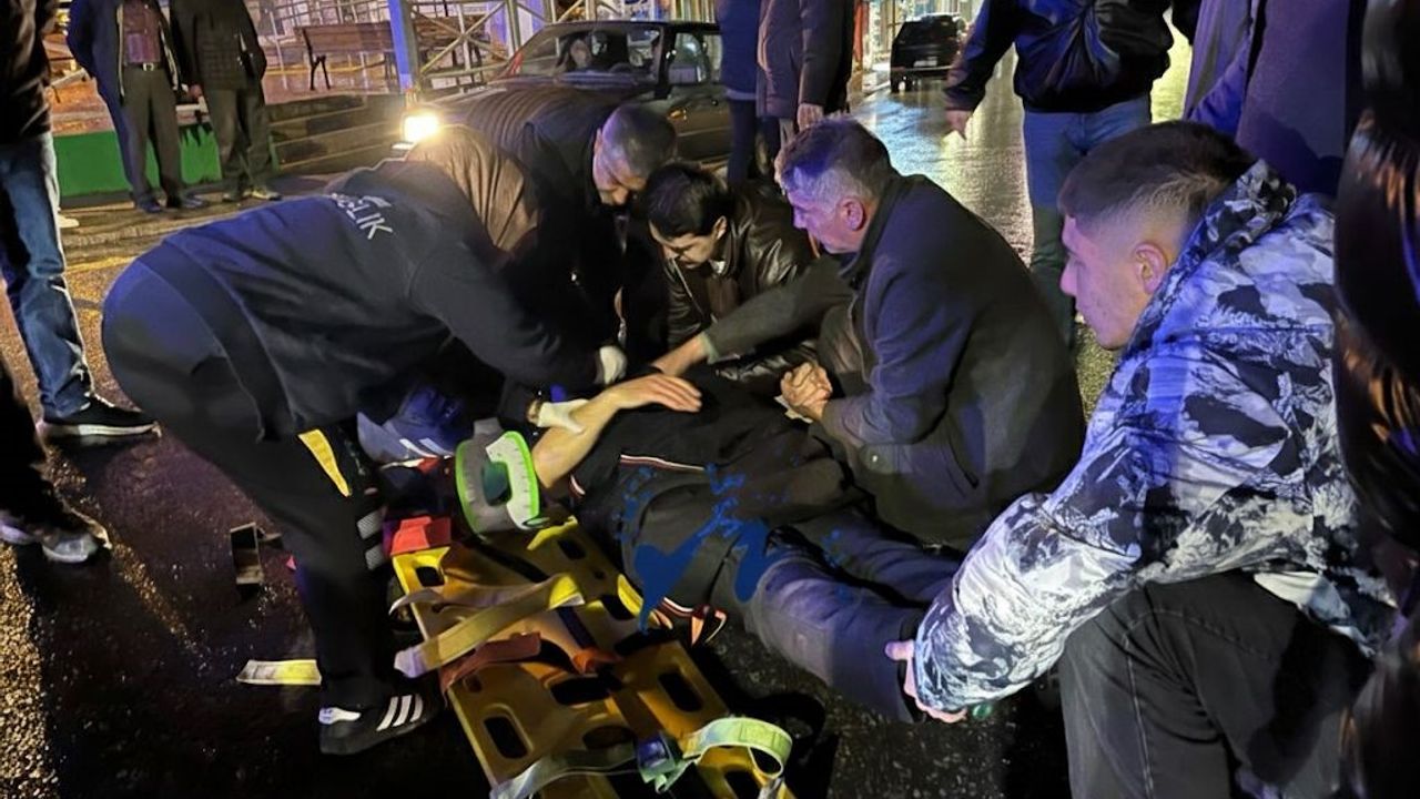 Sakarya'da otomobilin çarptığı yaya yaralandı, sürücü aranıyor