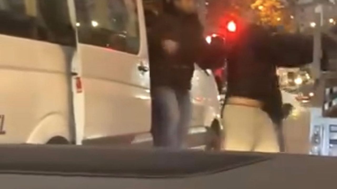 Ümraniye’de Trafik Tartışması Yumruklu Kavgaya Dönüştü