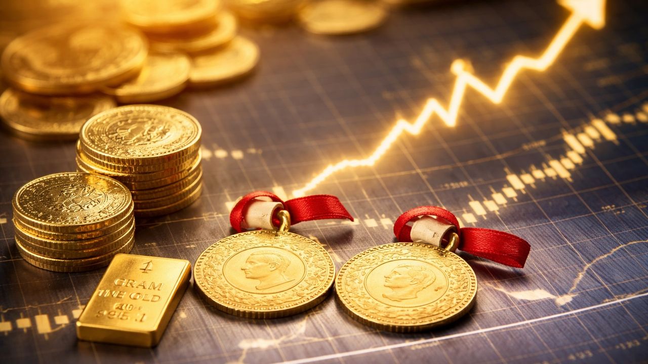 Gram ve Çeyrek Altın Yılın Son Gününde Yükselişe Geçti