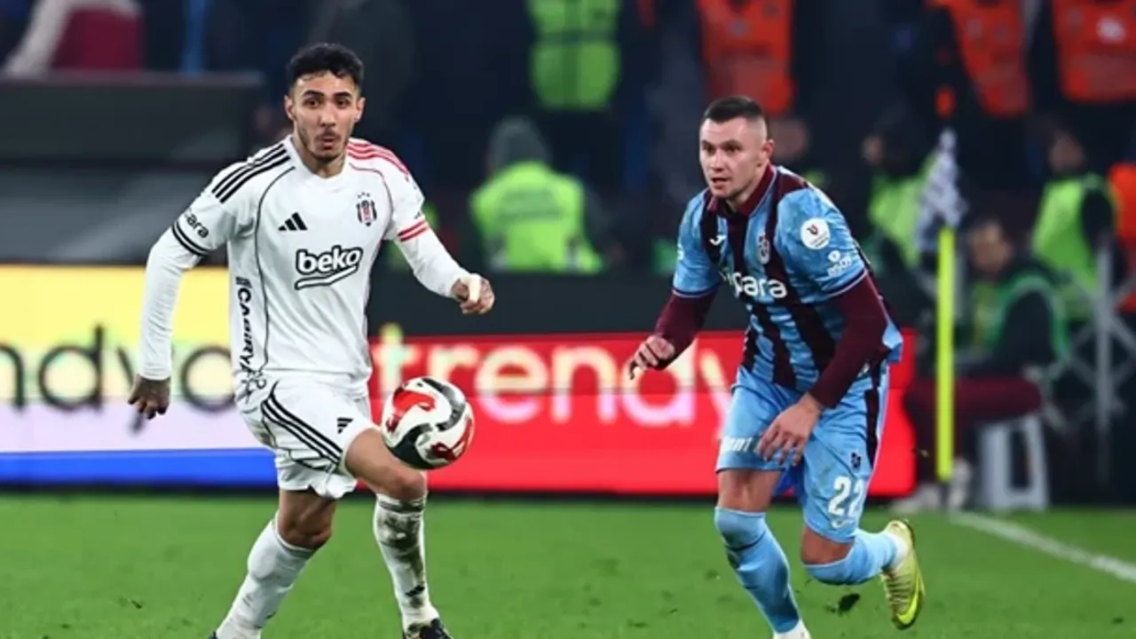 Beşiktaş, 3-1 Öne Geçtiği Maçta Trabzonspor’la 3-3 Berabere Kaldı