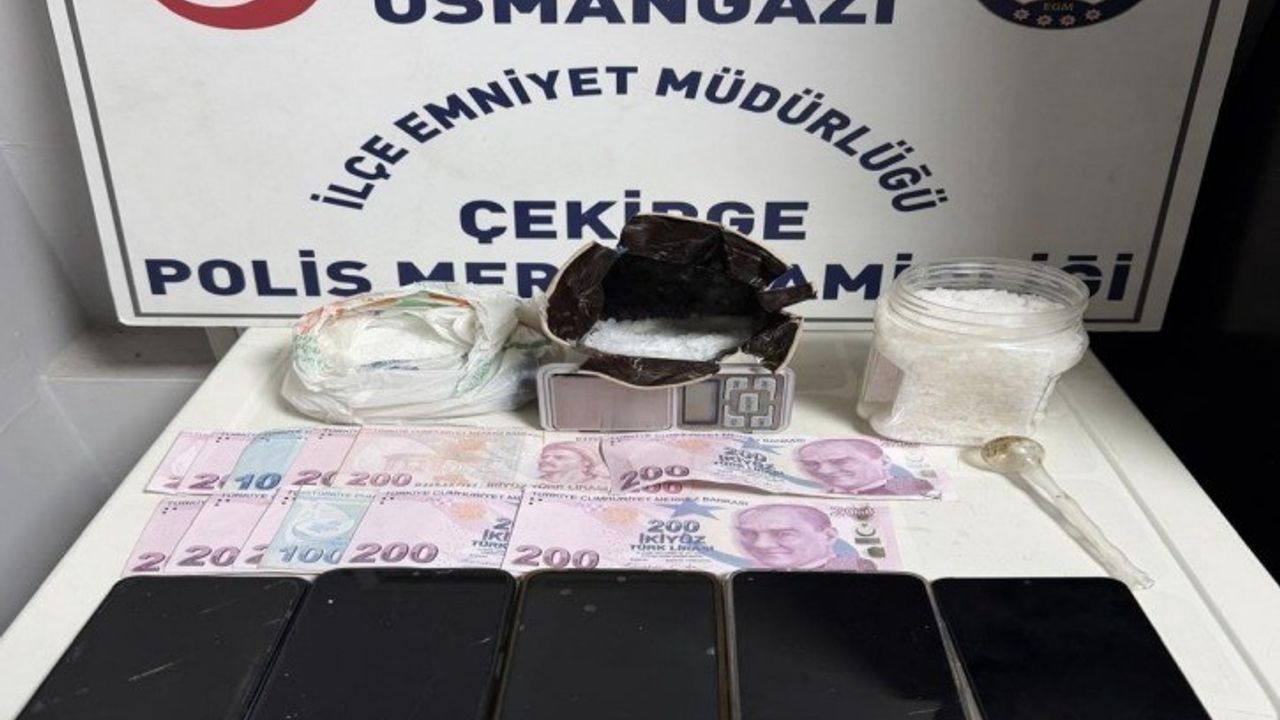 Bursa’da Uyuşturucu Operasyonu: 400 Gram Metamfetamin Ele Geçirildi