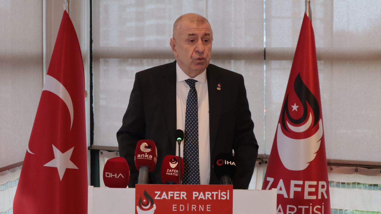Ümit Özdağ Edirne’den sert mesajlar verdi: “Çözüm Türk milletinin iradesidir”