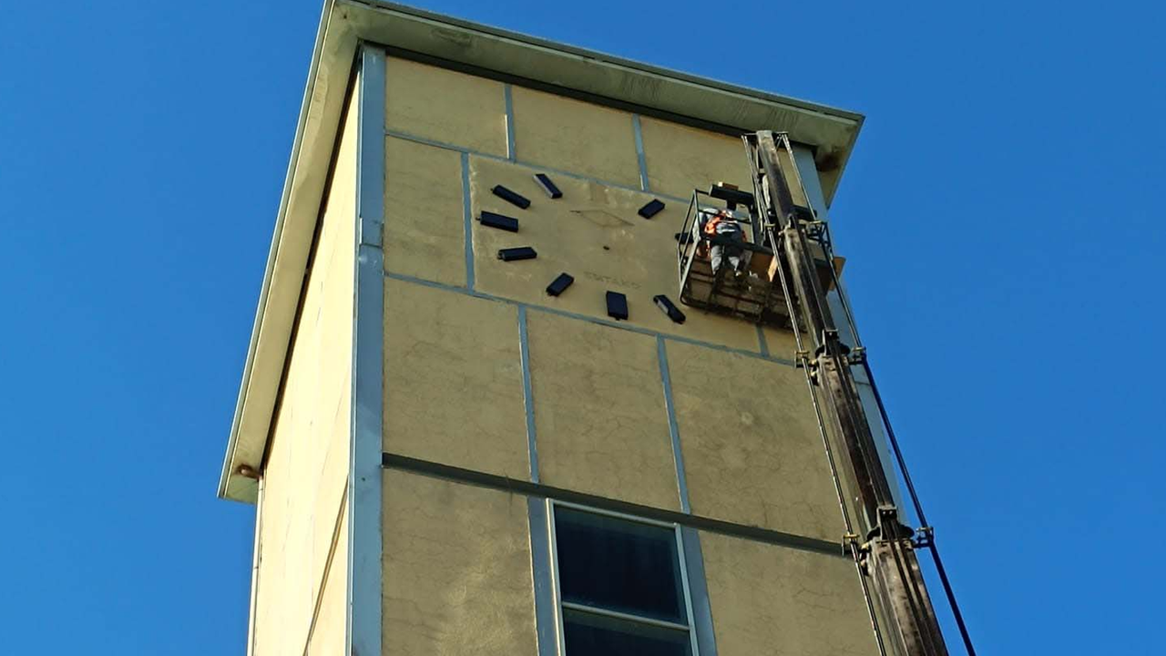 SEKA’daki tarihi saat kulesi yeniden hayat buldu