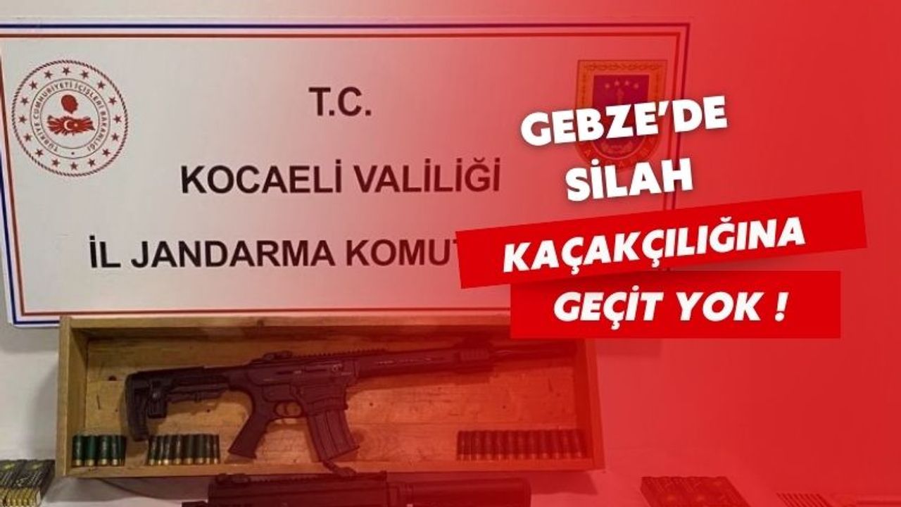 Gebze’de Silah Kaçakçılığına Darbe: Binlerce Fişek Ele Geçirildi