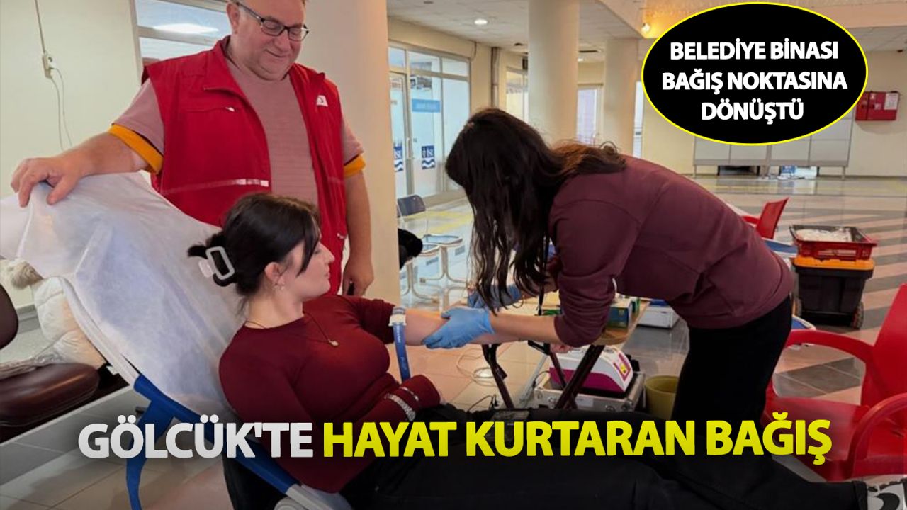 Gölcük’te Kızılay’a can veren destek: Kan bağışı kampanyasına yoğun ilgi