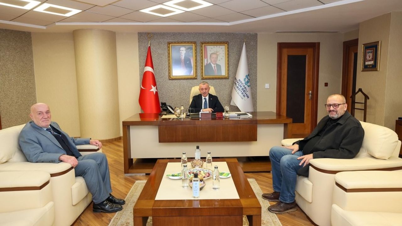 Haftacı, Başkan Büyükakın’ı Ziyaret Etti: Esnafın Sorunları Masaya Yatırıldı