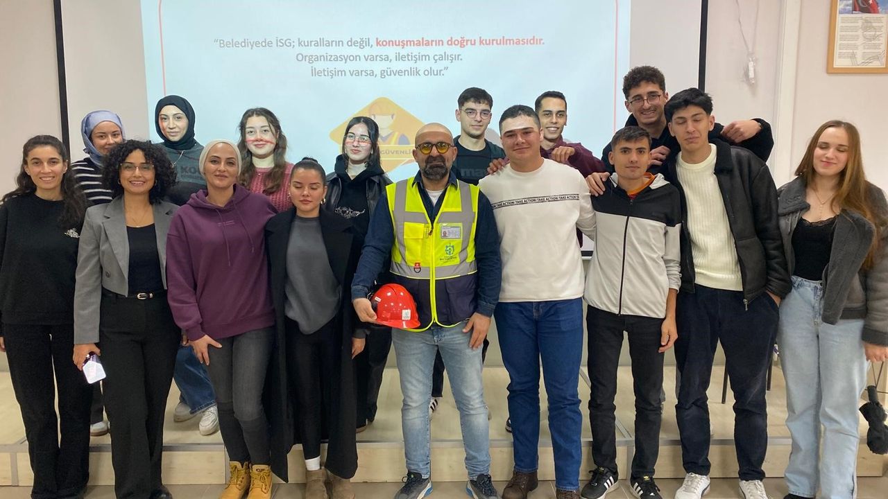 İSG öğrencileri sektörü Büyükşehir’le tanıdı