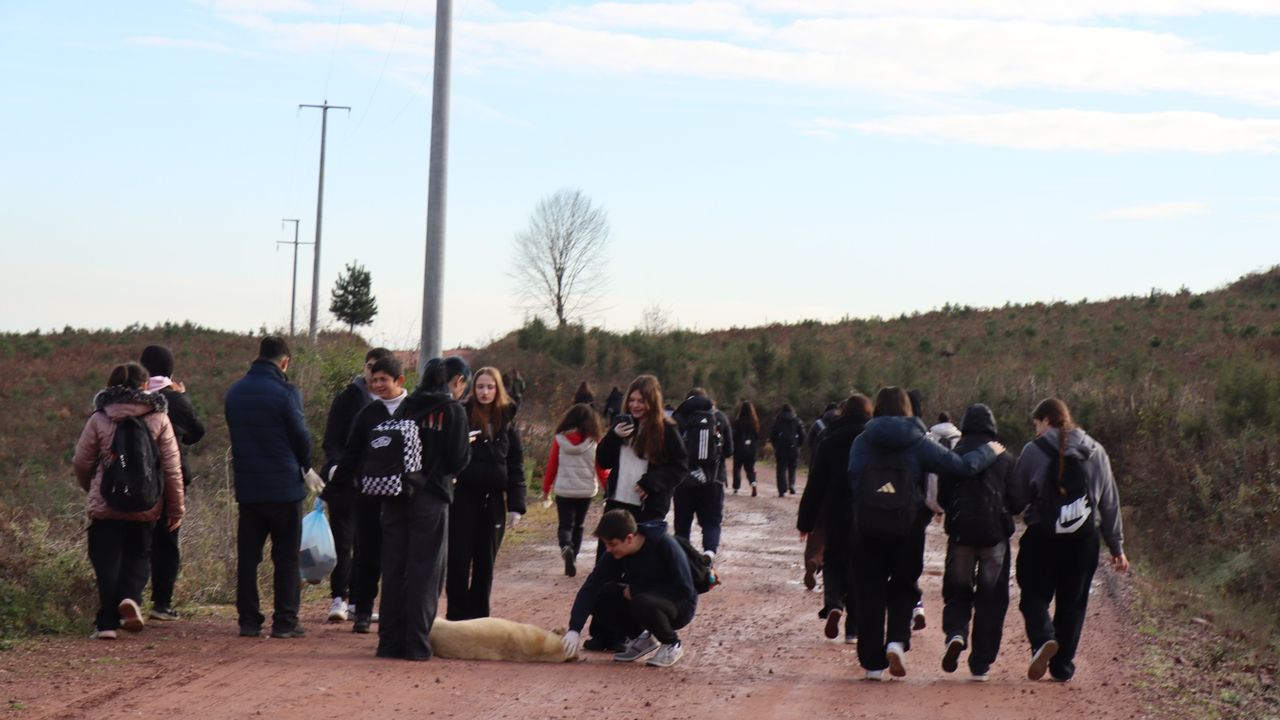İzmitli Gençlerden Doğaya Anlamlı Dokunuş