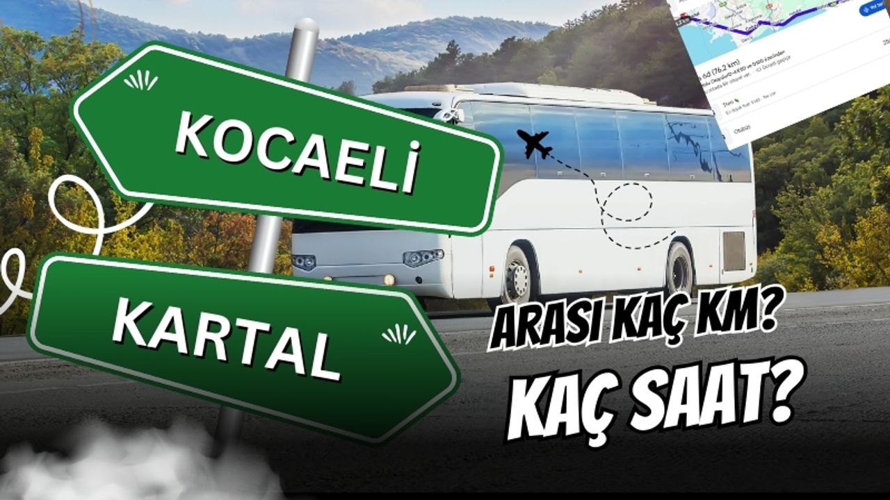 Kocaeli İstanbul Kartal Arası Kaç Km?