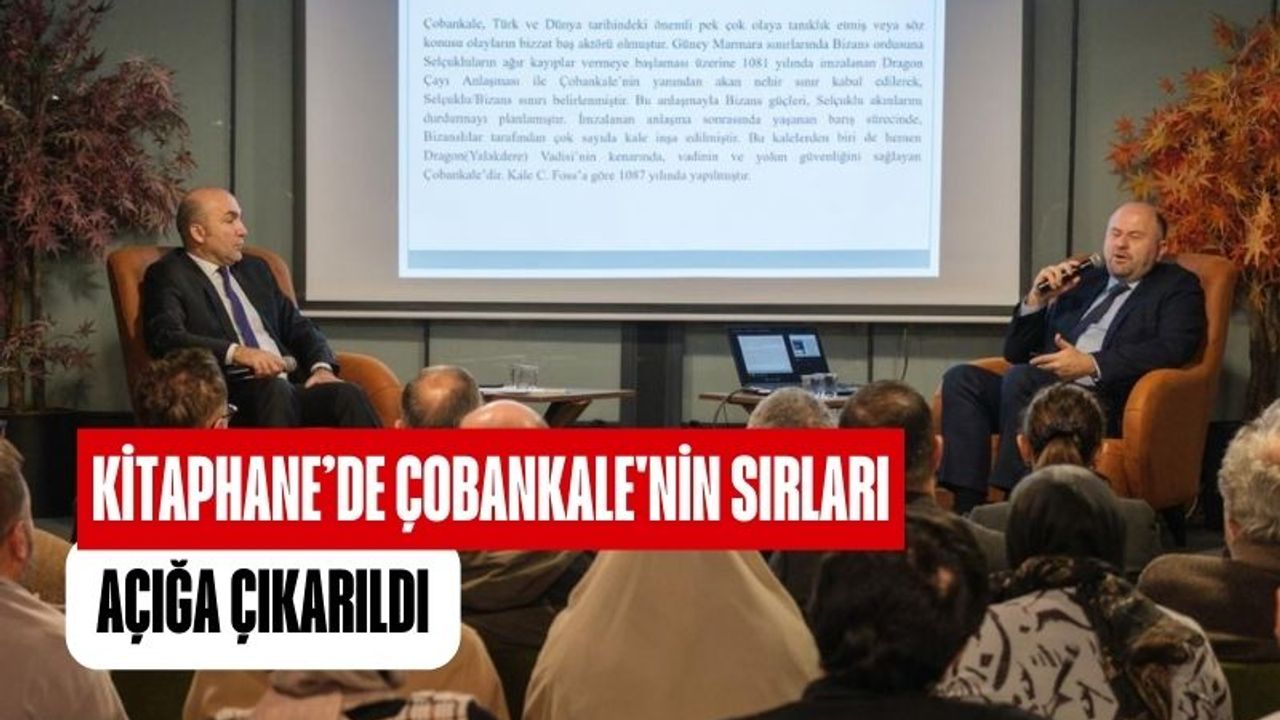 Başiskele’de Çobankale Söyleşisi Tarih Meraklılarını Buluşturdu