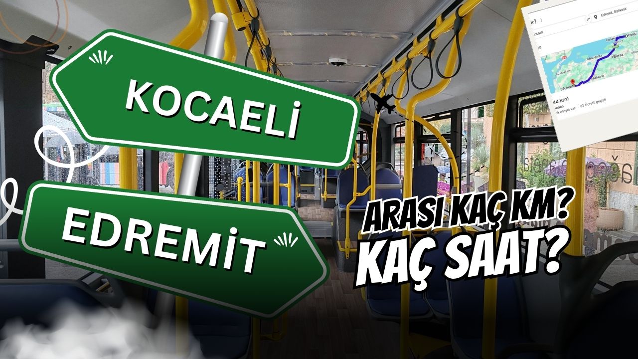 Kocaeli Edremit Arası Kaç Km?
