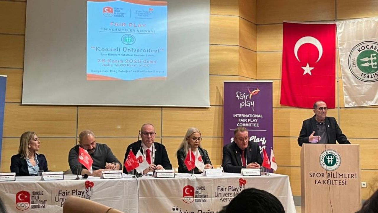 Kocaeli Üniversitesi’nde Fair Play günü: Sporun kalbine dokunan etkinlik