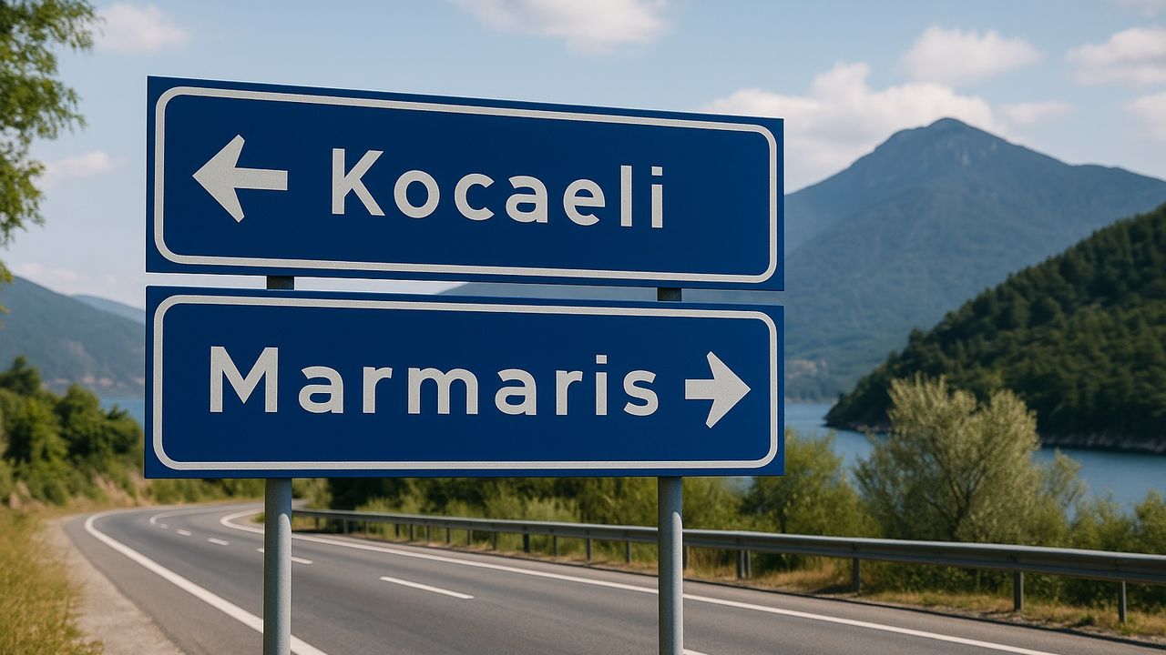 Kocaeli Marmaris arası kaç kilometre?