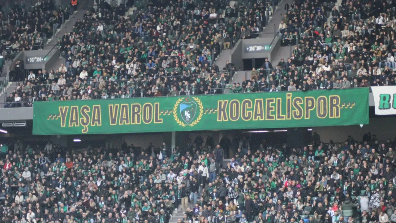 Kocaelispor Taraftarıyla Fark Yaratıyor: Süper Lig'de 5. Sıradalar!