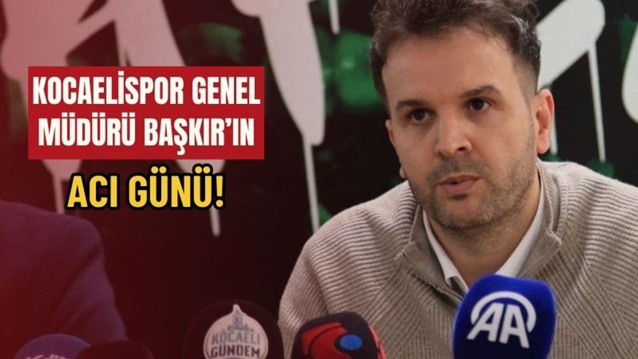 Kocaelispor Genel Müdürü Abdurrahman Başkır’ın kayınpederi vefat etti