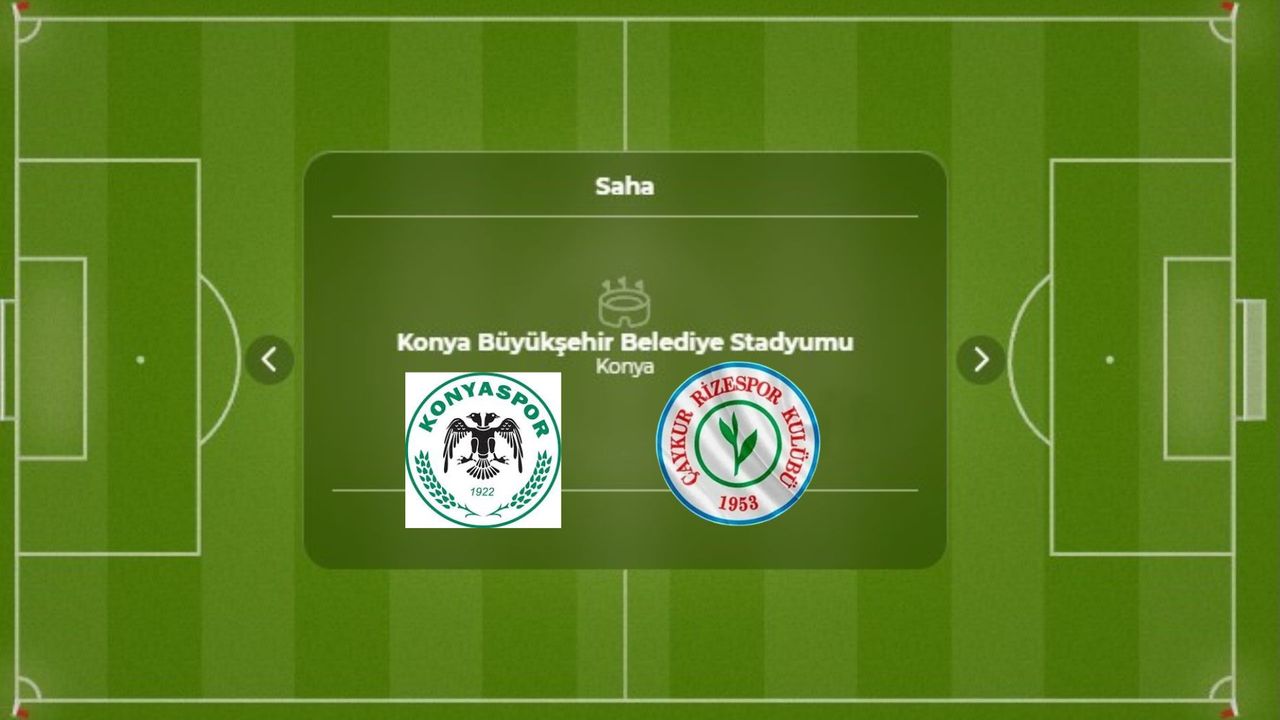 Konyaspor-Rizespor maçında sadece puan değil prestij de sahada olacak
