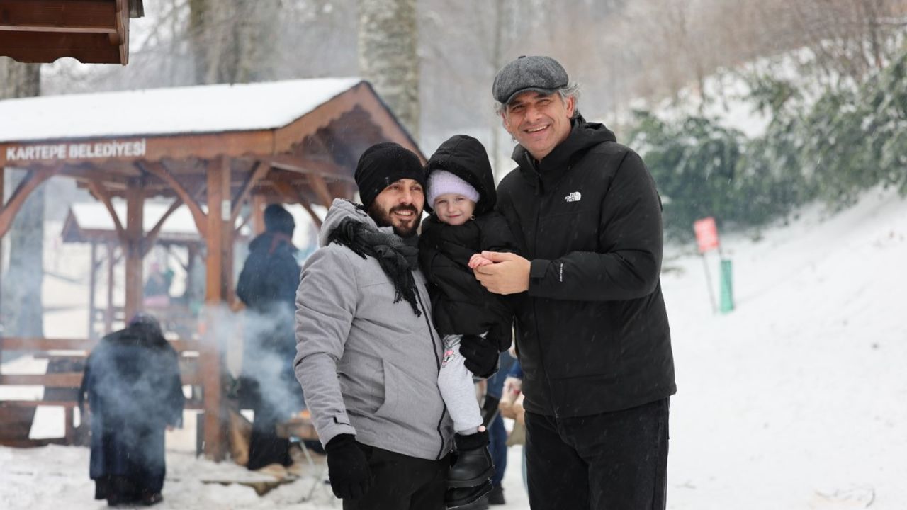 Kartepe Belediyesi Mesire Alanı Kışın da Ziyaretçilerin Gözdesi