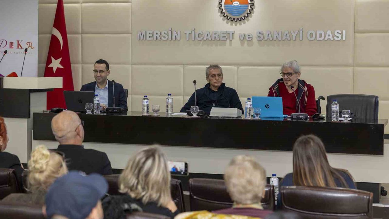 Mersin’de ‘Kültürel Rönesans’ söyleşisi: Sanat ve tarih bir araya geldi