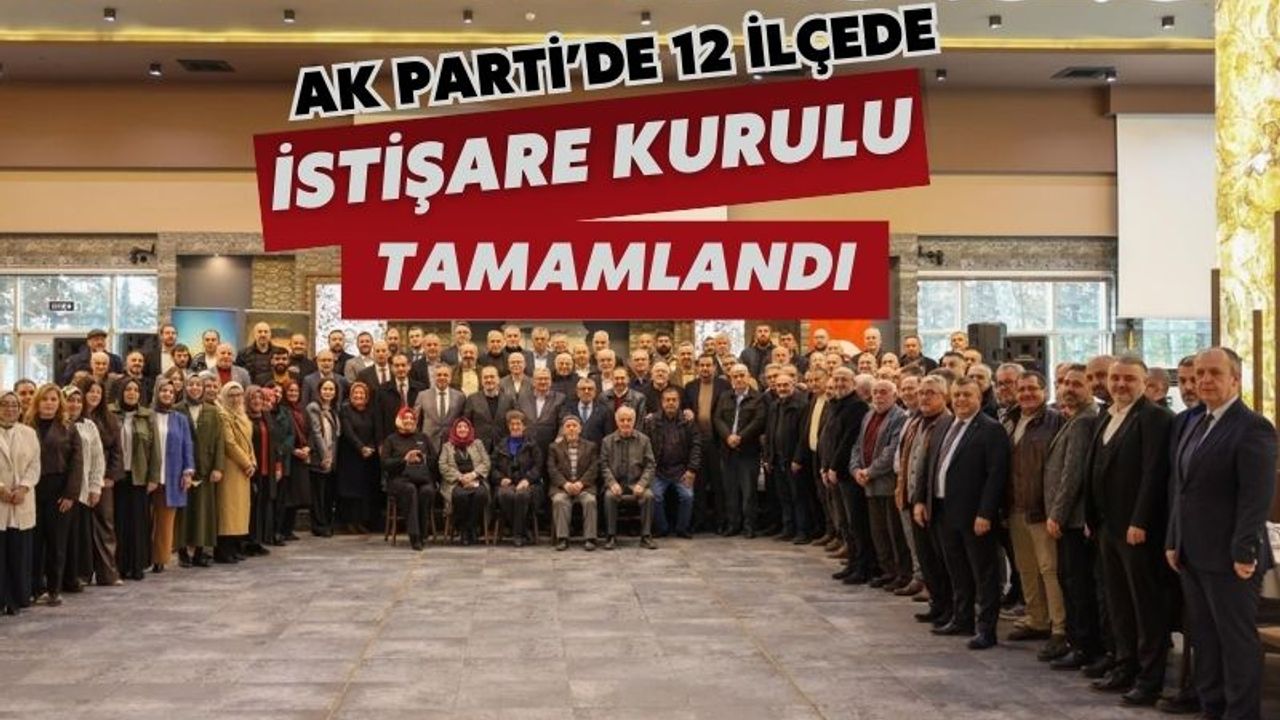 AK Parti Kocaeli'de Başkan Talus, 12 İlçedeki İstişare Kurulu Toplantılarını Tamamladı