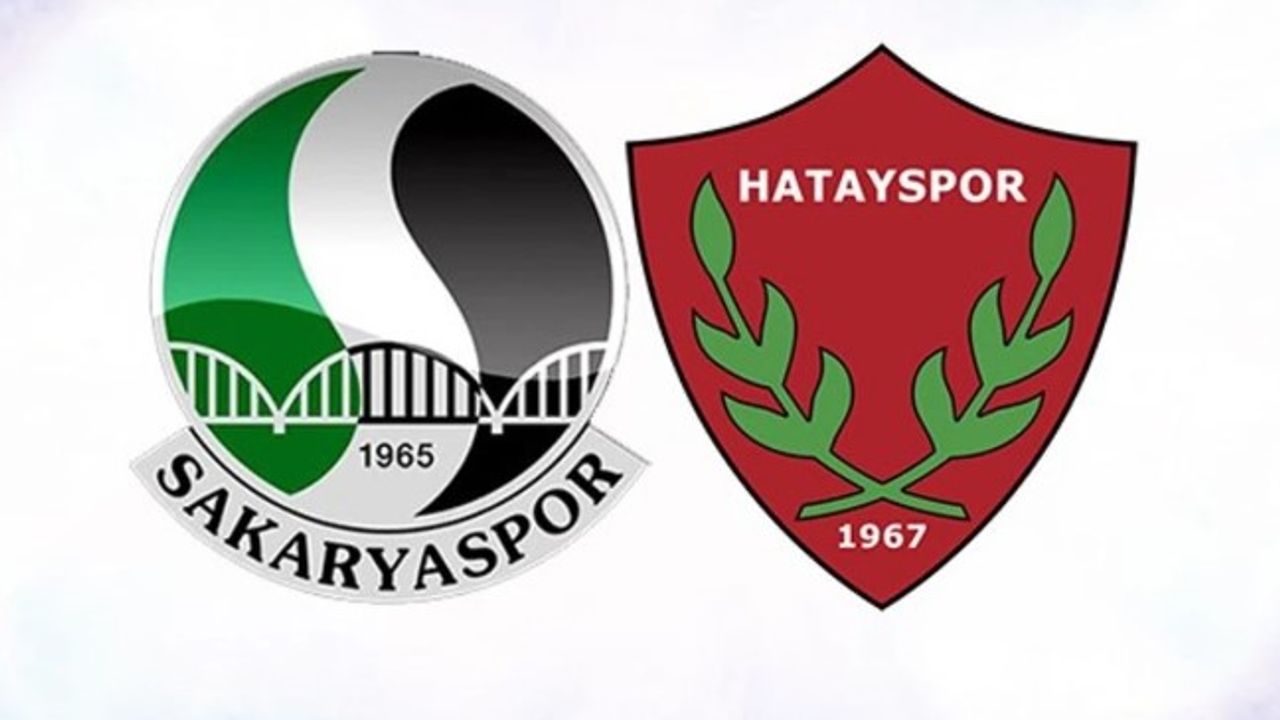 Sakaryaspor kazanmak Hatayspor toparlanmak istiyor: Kazanan nefes alacak