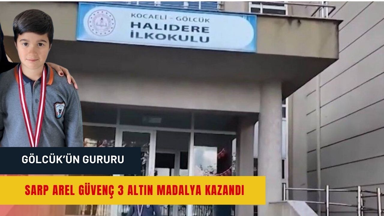 Sarp Arel Güvenç Olimpiyatlarda 3 Altın Madalya Kazandı