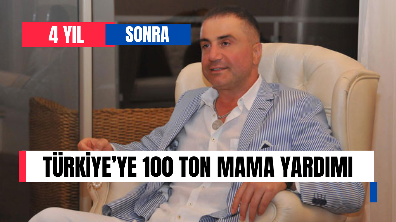 Sedat Peker’den Türkiye’ye 100 Ton Mama ve 4 Yıl Sonra İlk Ses Kaydı