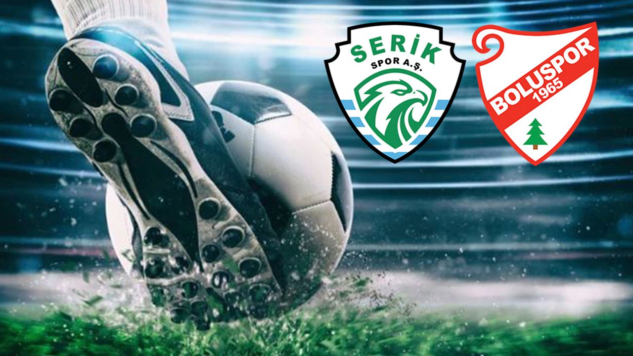 Serik Spor FK ile Boluspor, Bandırma’da puan savaşı verecek