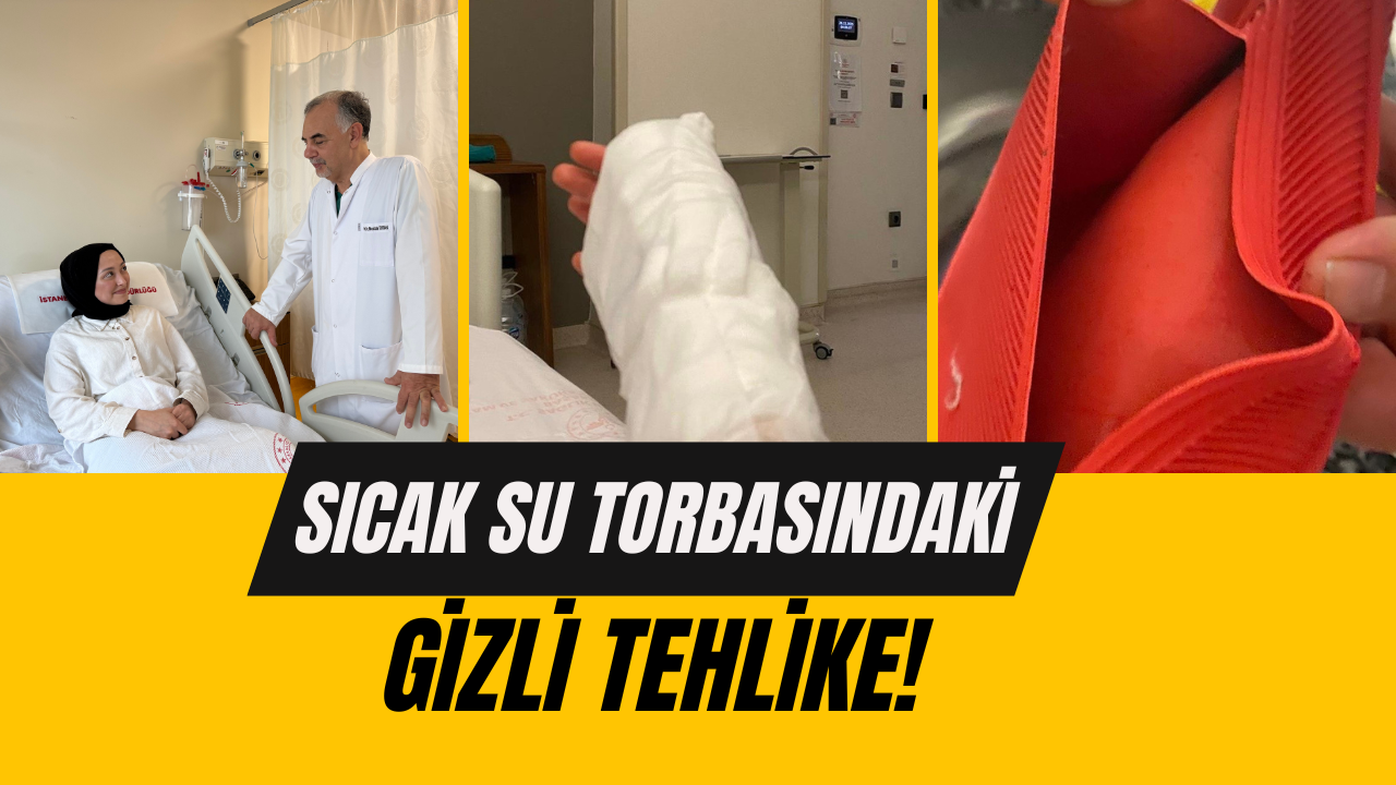 Sıcak Su Torbası Patladı, Genç Kadının Vücudunun Yüzde 25’i Yandı