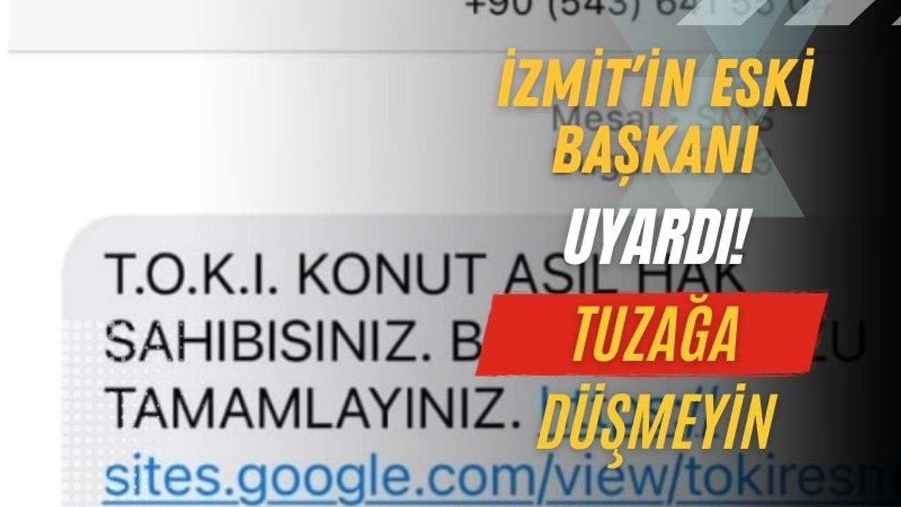 İzmit’in Eski Belediye Başkanından Dolandırıcılık Uyarısı: “Bu Mesajlara Dikkat!”