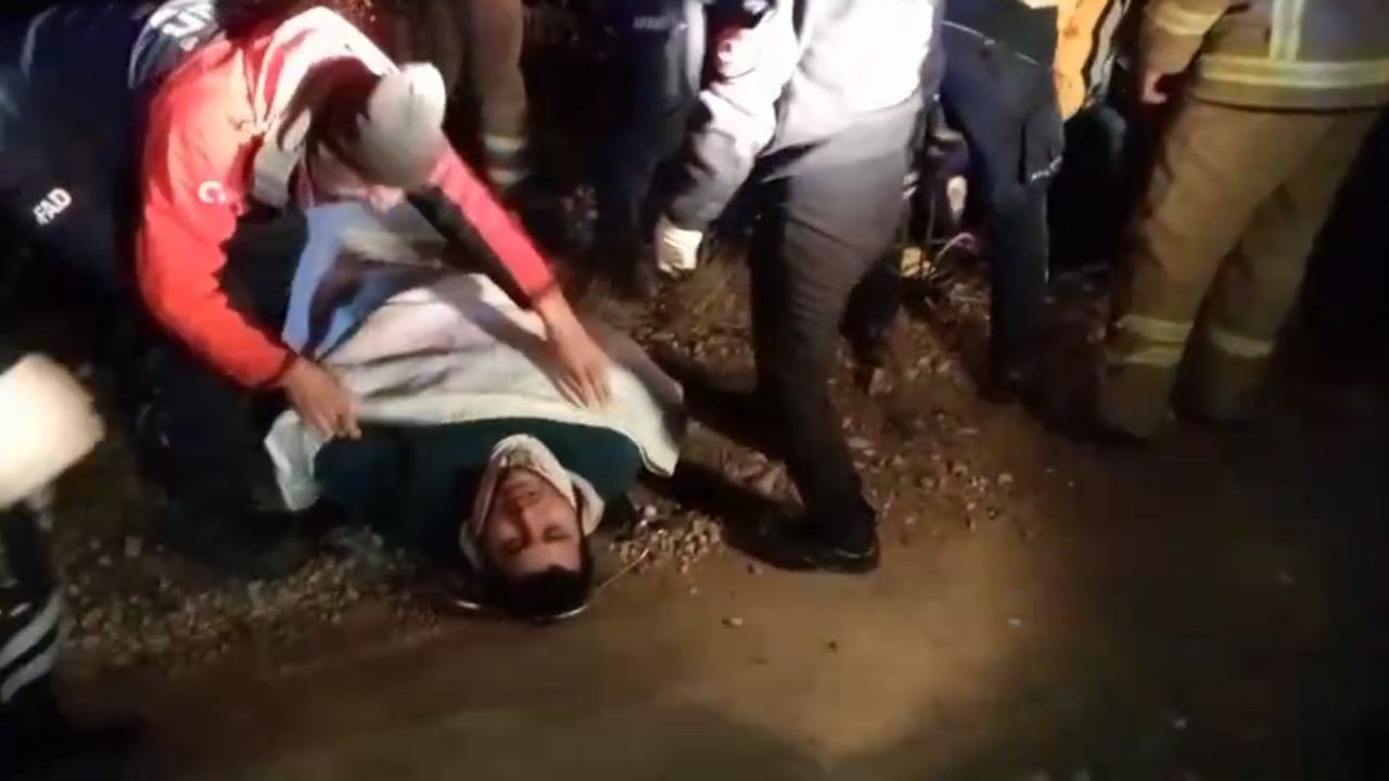 Safranbolu’da motosikletli 30 metrelik uçuruma yuvarlandı