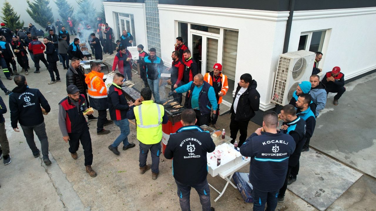 Kocaeli Büyükşehir Ekiplerinden “Kışa Hazırız” Mesajı