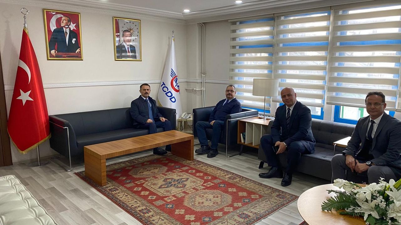 Vali İlhami Aktaş’tan İzmit YHT Garı ve Köseköy Lojistik Merkezi’ne Ziyaret