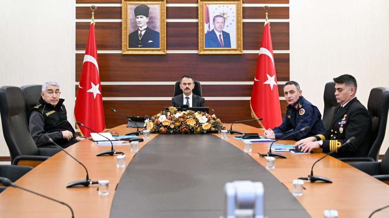 Vali Aktaş, İçişleri Bakanlığı’nın VKS Toplantısında Yer Aldı