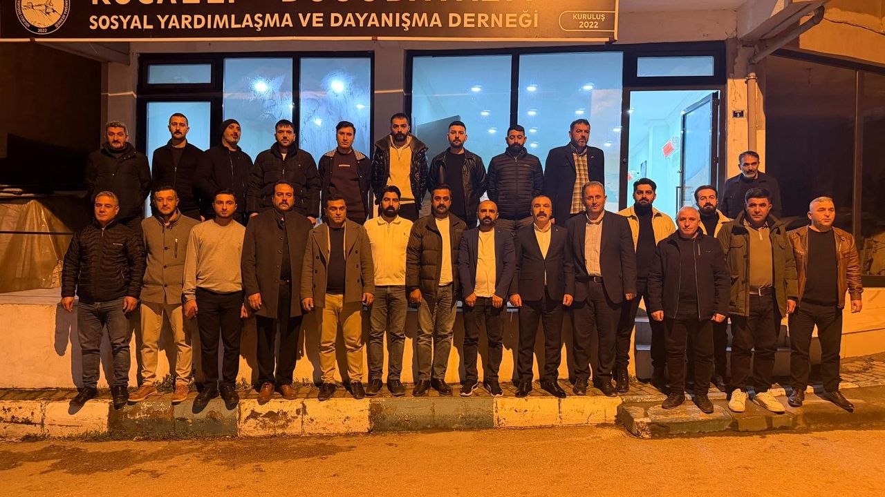 MHP Dilovası İlçe Başkanı Yusuf Turhan: “Toplumsal birlik için STK’ların yanındayız”