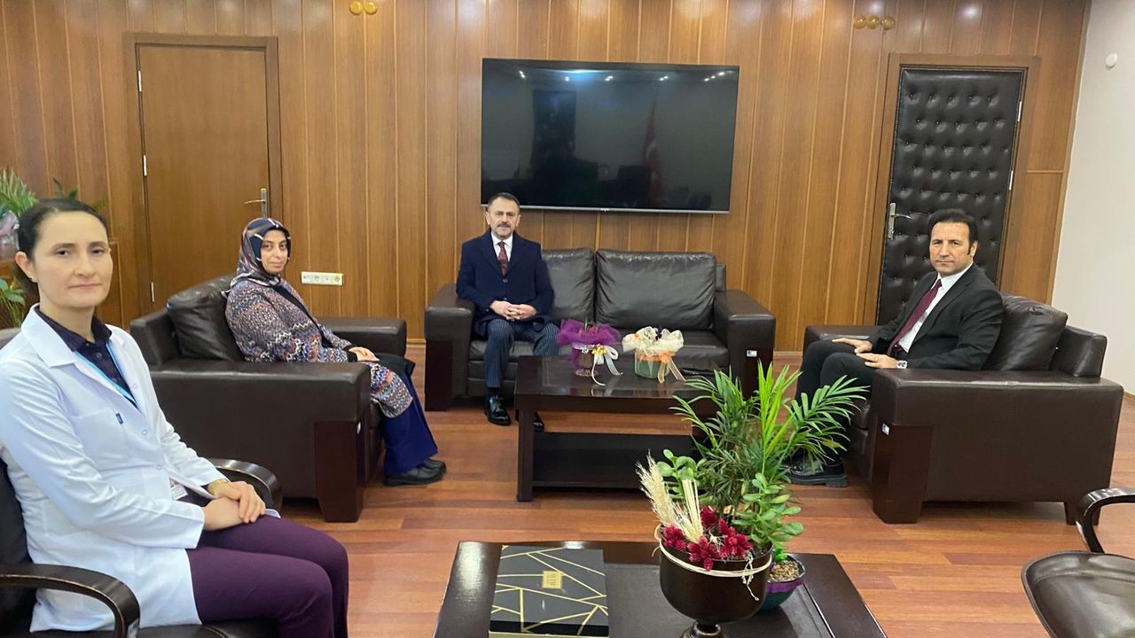 Vali Aktaş, Haftaya Seka Devlet Hastanesi Ziyareti ile Başladı