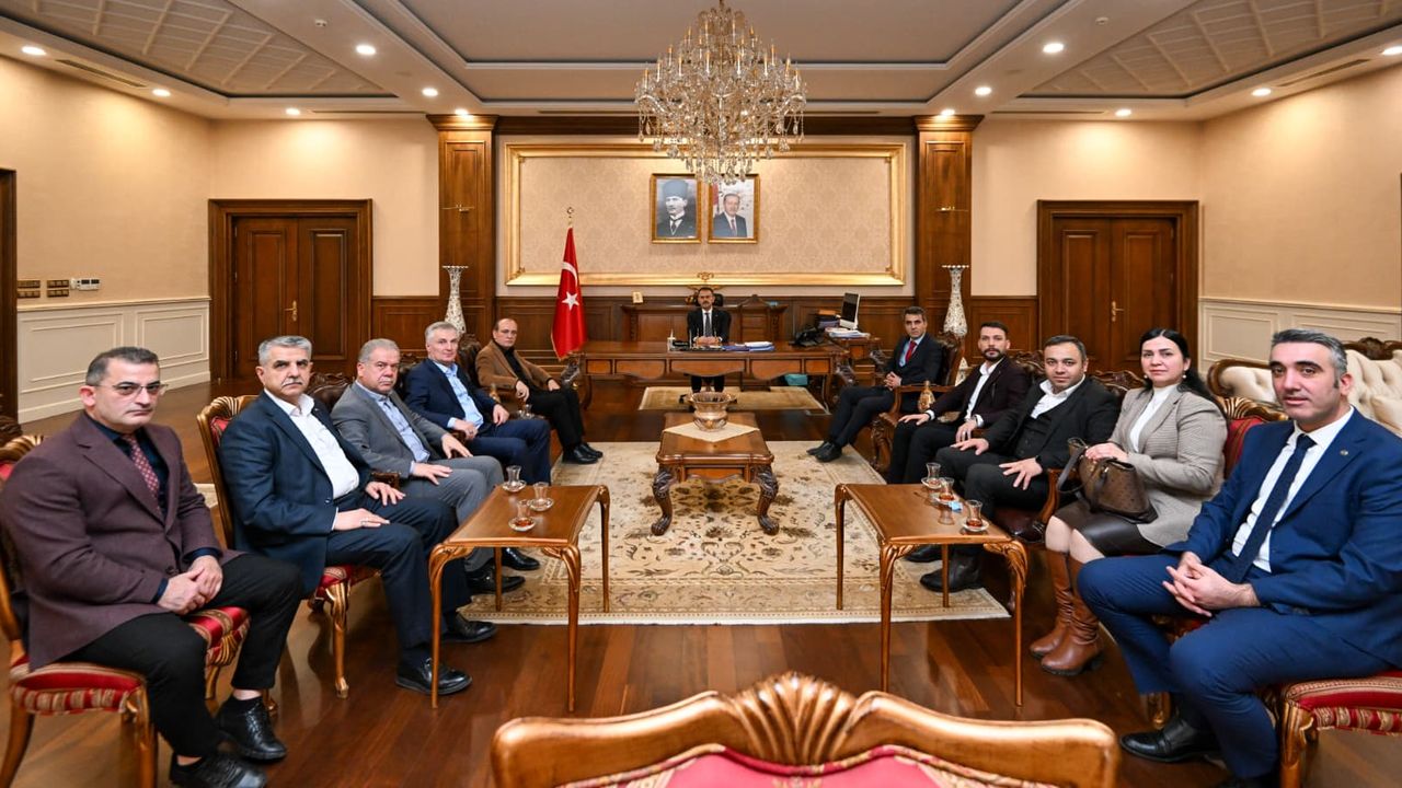 Büro Memur-Sen Genel Başkanı Yazgan’dan Vali Aktaş’a Ziyaret