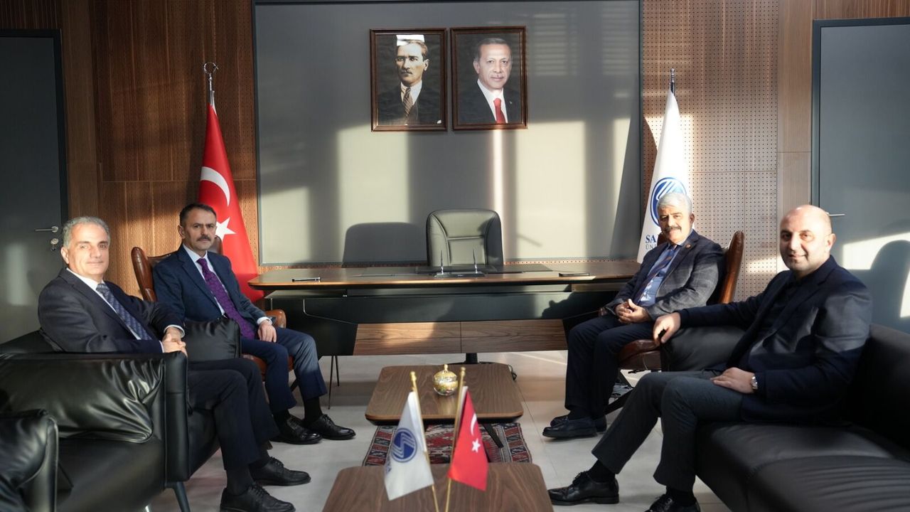 Vali İlhami Aktaş’tan Sakarya Üniversitesi Rektörü Hamza Al’a Ziyaret