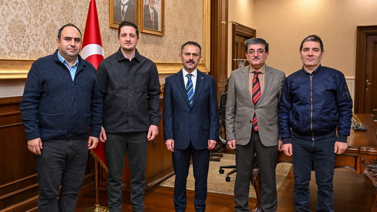 Vali Aktaş’tan TÜBİTAK Genel Sekreter Yardımcısı İşler’e Taziye Ziyareti