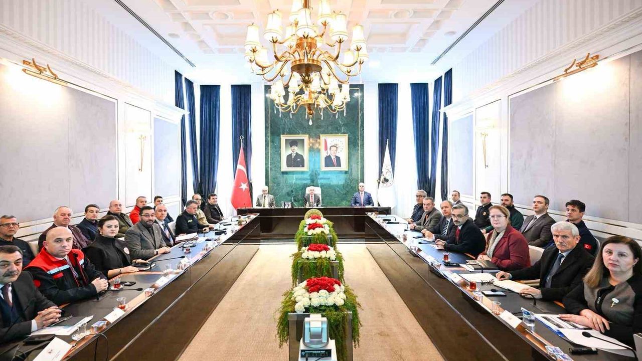 Afet ve Acil Durum Koordinasyon Toplantısı Gerçekleştirildi