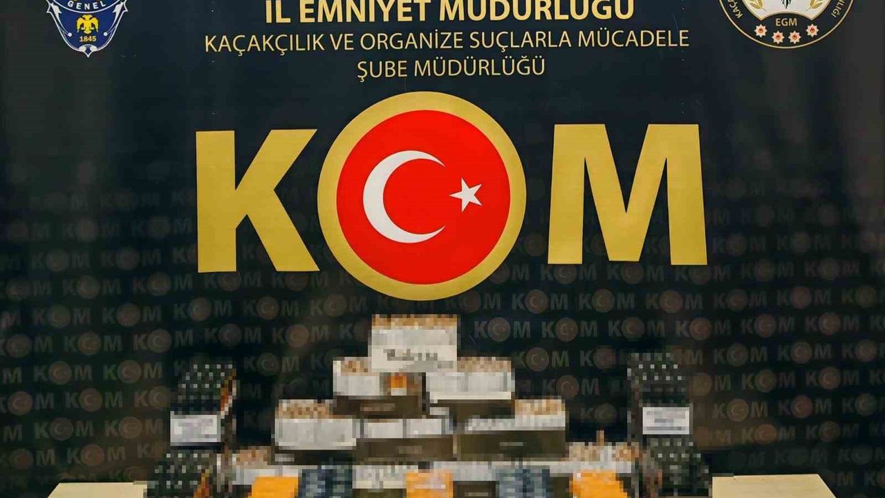 Kaçakçılık Operasyonu: Binlerce Makaron Ele Geçirildi