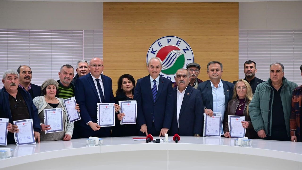 4 Mahallede Yıllardır Süren İmar Sorunu Çözüldü