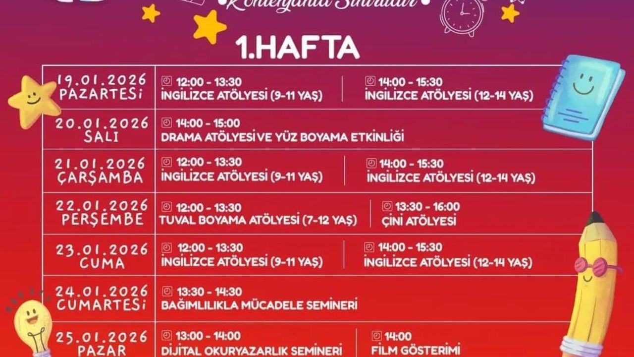 Atakumlu Öğrencilere Karne Hediyesi: İki Haftalık Tatil Programı Başlıyor