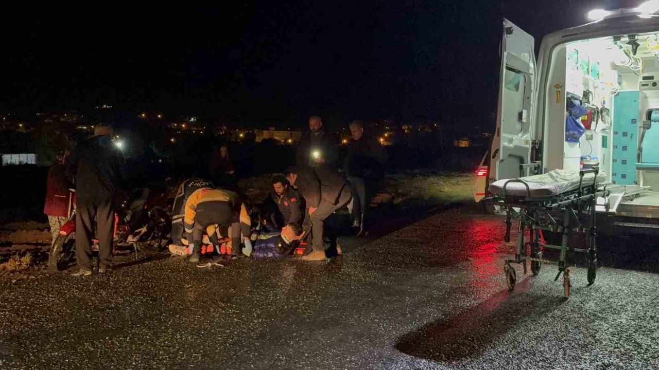 Gazipaşa’da Yağmur Kazaya Neden Oldu: 1 Yaralı